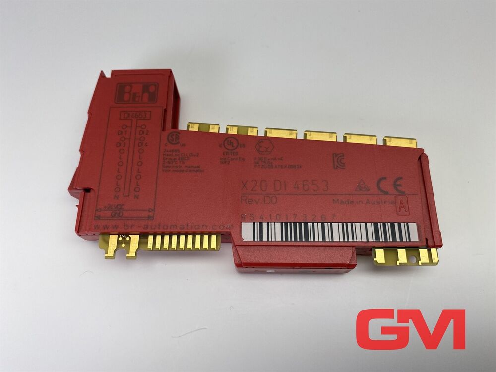 B&R Digital Input Module X20DI4653 X20 DI4653 Revision D0