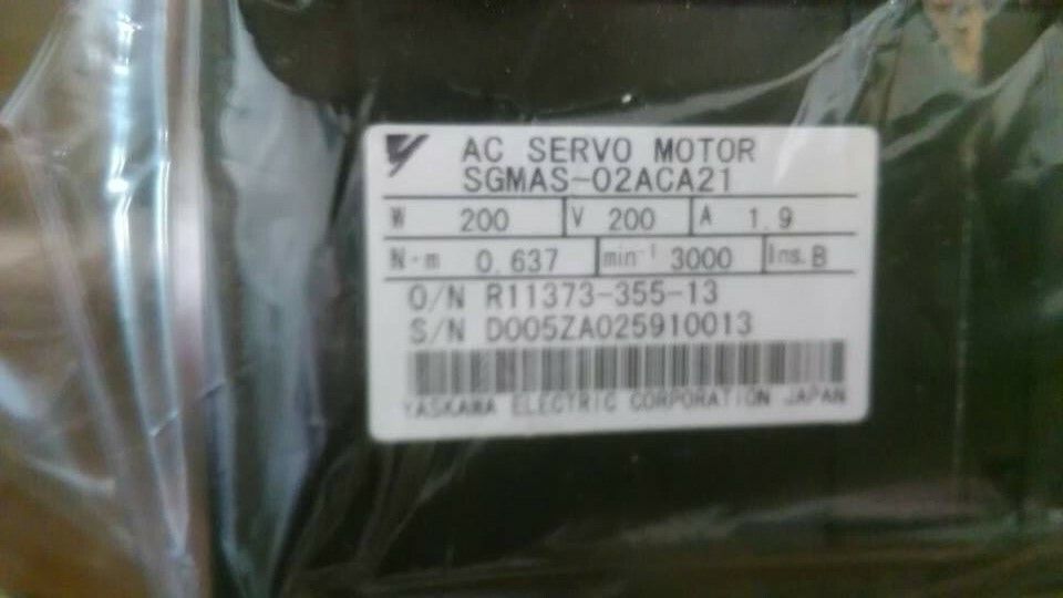 1PC New Yaskawa SGMAS-02ACA21 Servo Motor Expedited Shipping SGMAS02ACA21