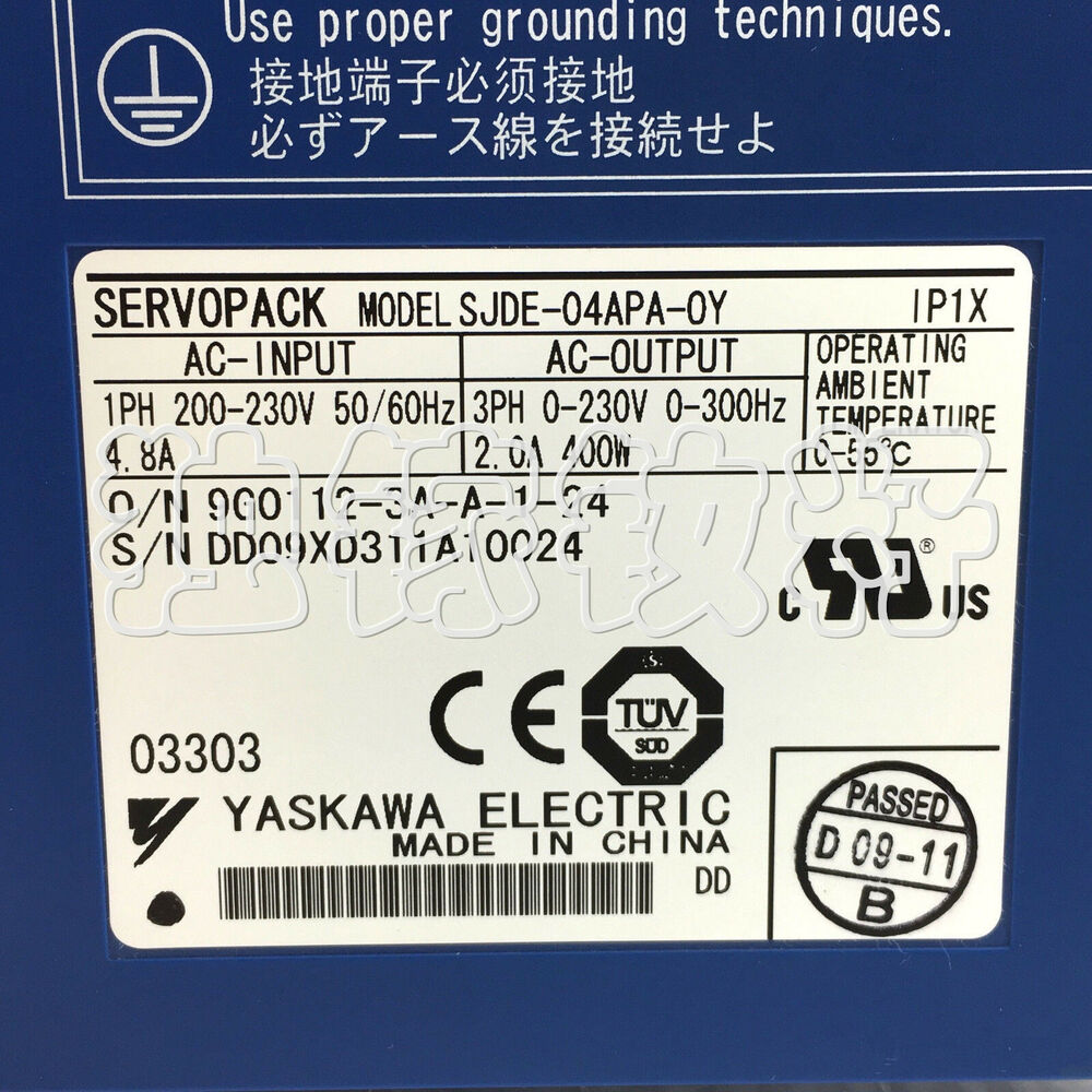 1PC Yaskawa SJDE-04APA-OY Servo Driver SJDE04APAOY New In Box Expedited Shipping DHL / UPS / FedEx
