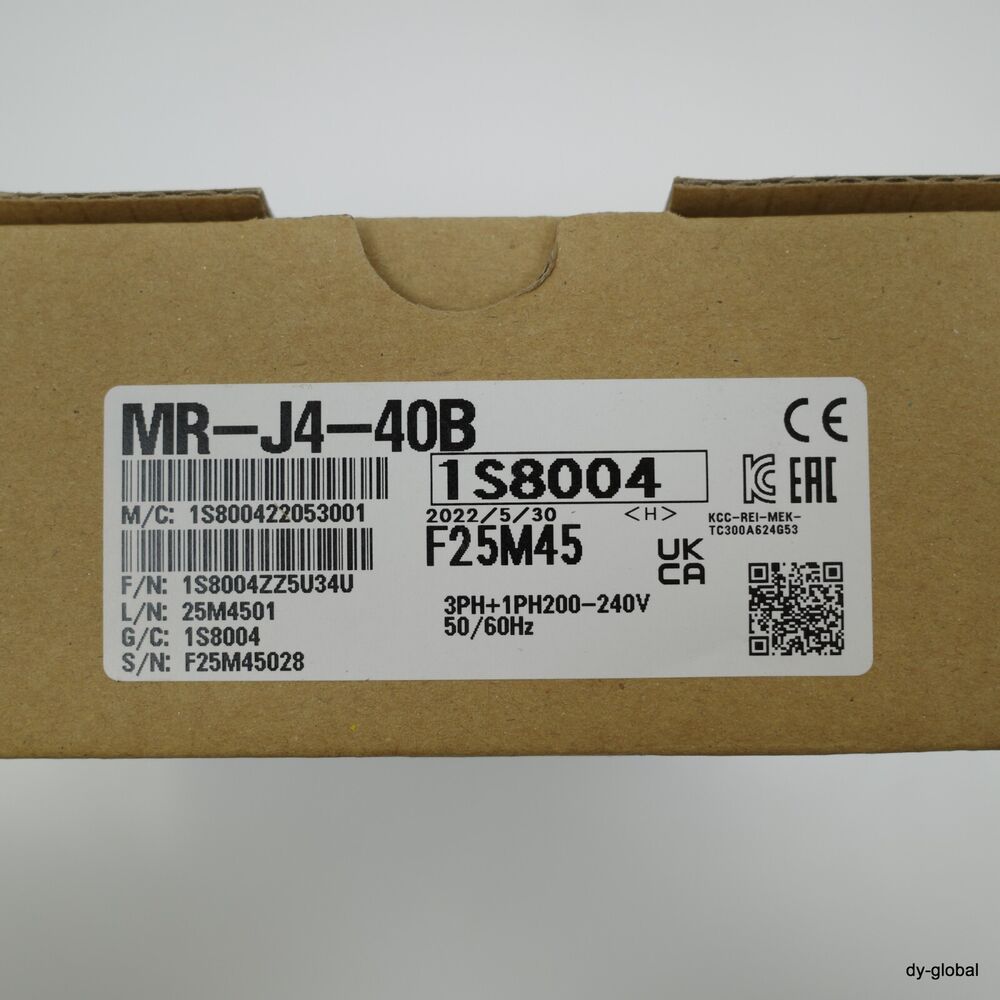 MITSUBISHI Genuine Japan NIB MR-J4-40B 400W AC SERVO SSCNET DRIVE UPS / DHL / Fedex