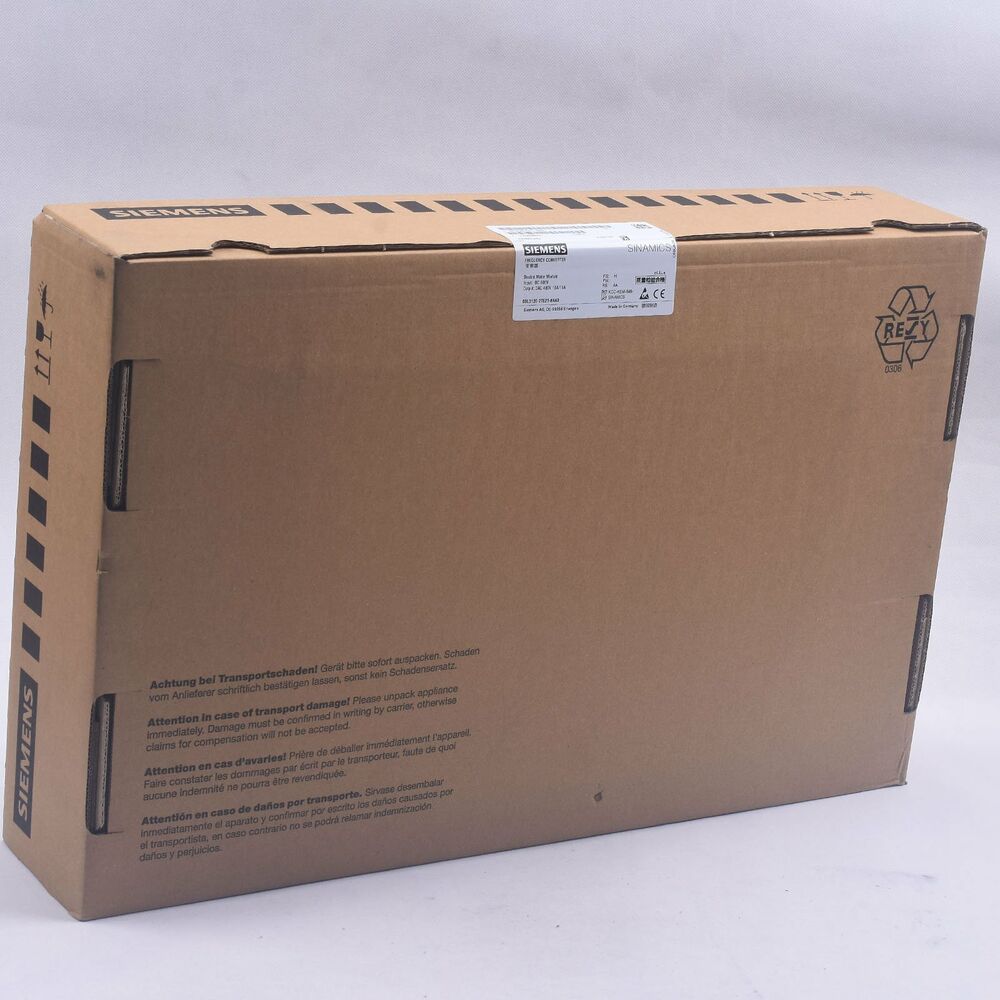 Siemens 6SL3120-2TE21-8AA3 6SL3 1202TE218AA3 New In Box Expedited Shipping DHL / UPS / FedEx