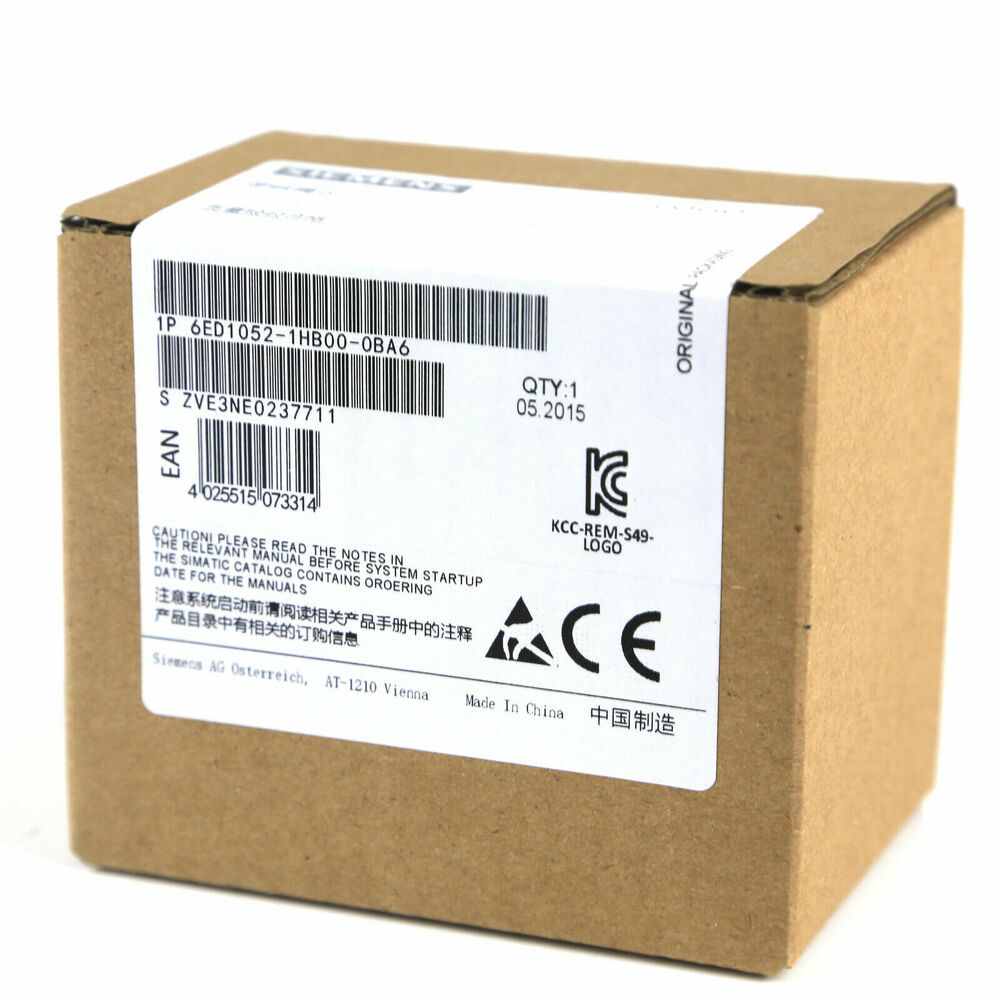 New In Box SIEMENS 6ED1 052-1HB00-0BA6 PLC Module DHL / UPS / FedEx