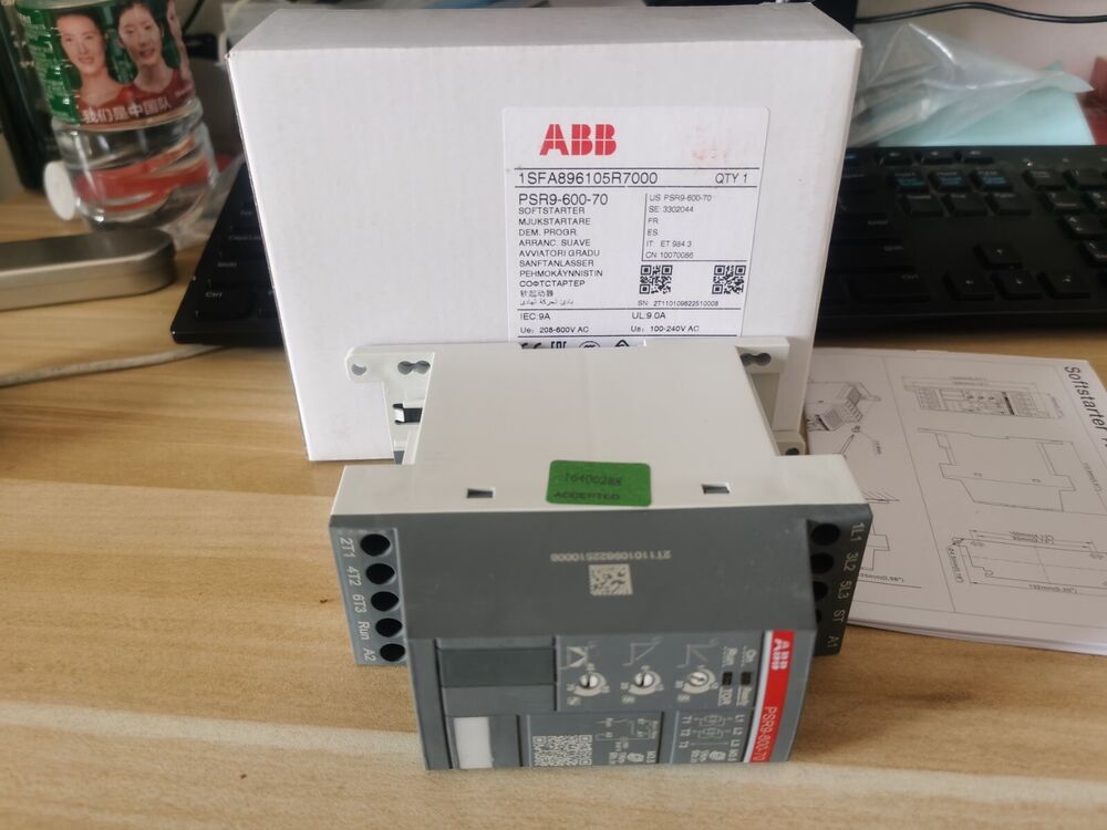 1PC New ABB PSR9-600-70 1SFA896105R7000 Soft Starter In Box Brand