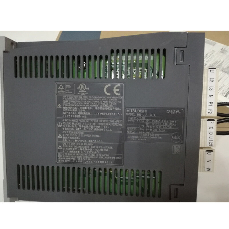 MITSUBISHI AC SERVO DRIVER MR-J3-70A MRJ370A NEW FREE EXPEDITED SHIPPING DHL / UPS / FedEx