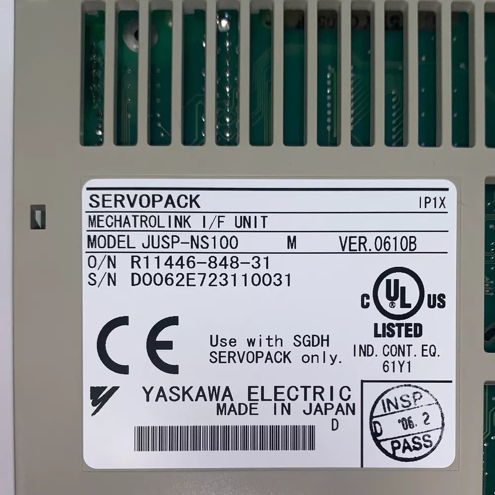 1PC New Yaskawa JUSP-NS100 Servo Motor Expedited Shipping