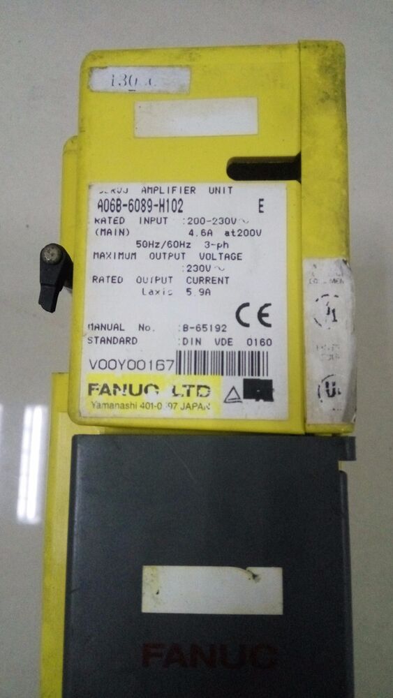 1PC USED FANUC SERVO AMPLIFIER UNIT A06B-6089-H102 A06B6089H102 FREE SHIPPING UPS / DHL / Fedex