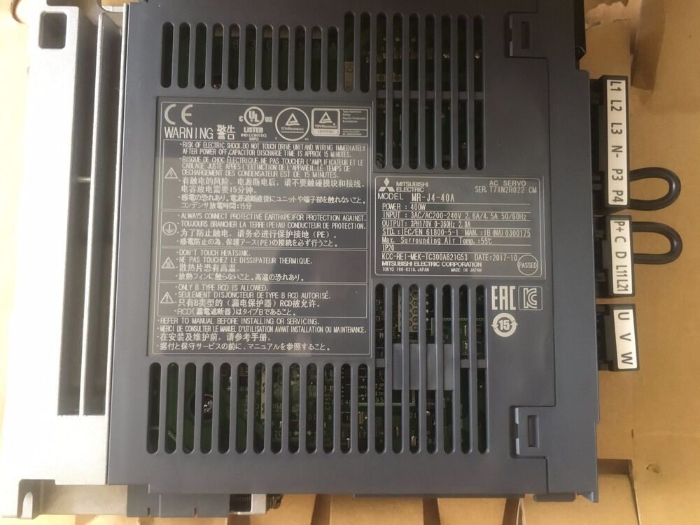 MITSUBISHI AC SERVO DRIVER MR-J4-40A MRJ440A NEW FREE EXPEDITED SHIPPING DHL / UPS / FedEx