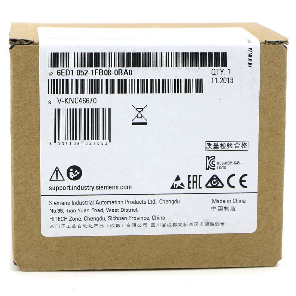 New Genuine Siemens 6ED1 6ED1052-1FB08-0BA0 replace DHL / UPS / FedEx