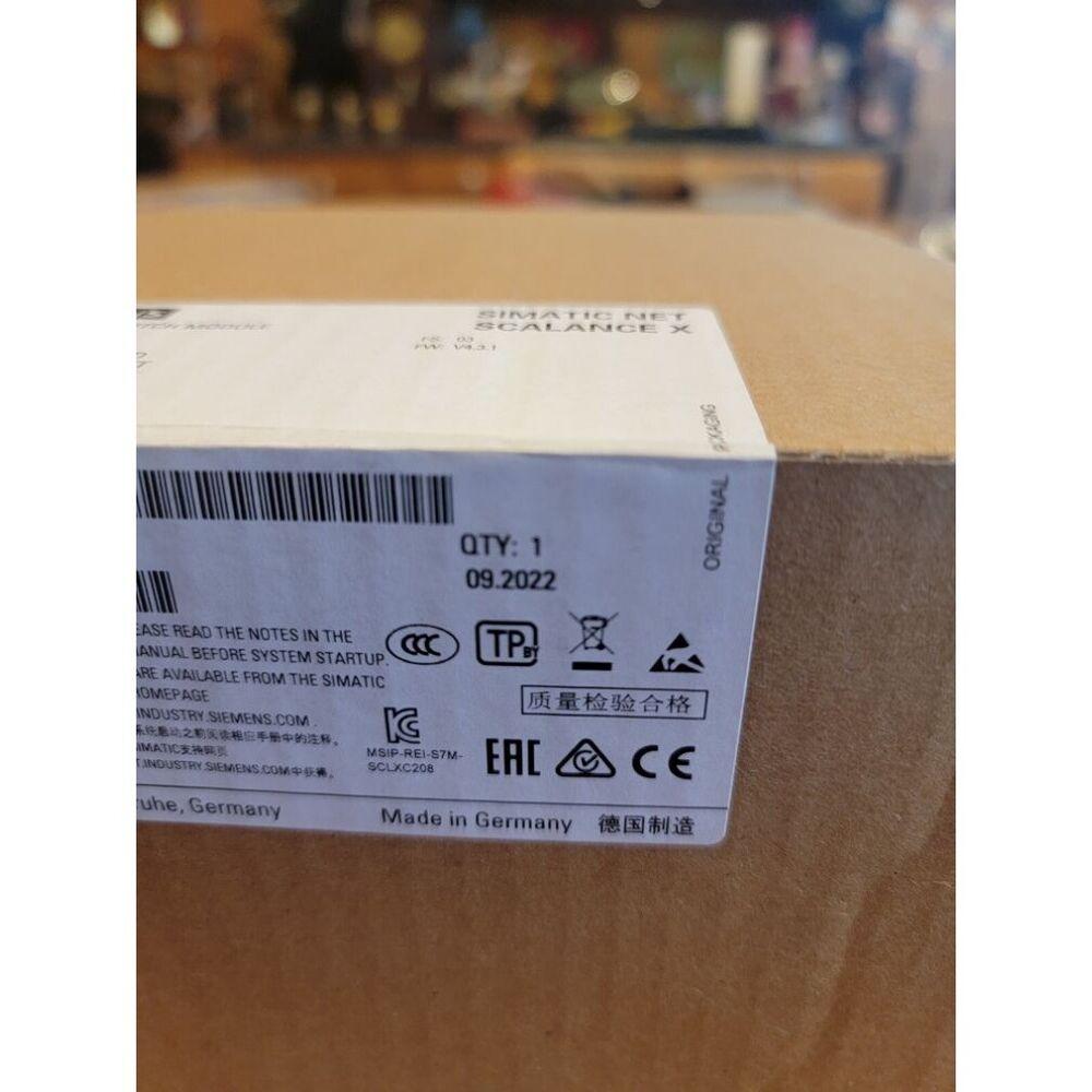 New Siemens 6GK5208-0BA00-2AC2 SCALANCE XC208 manageable 6GK5 208-0BA00-2AC2
