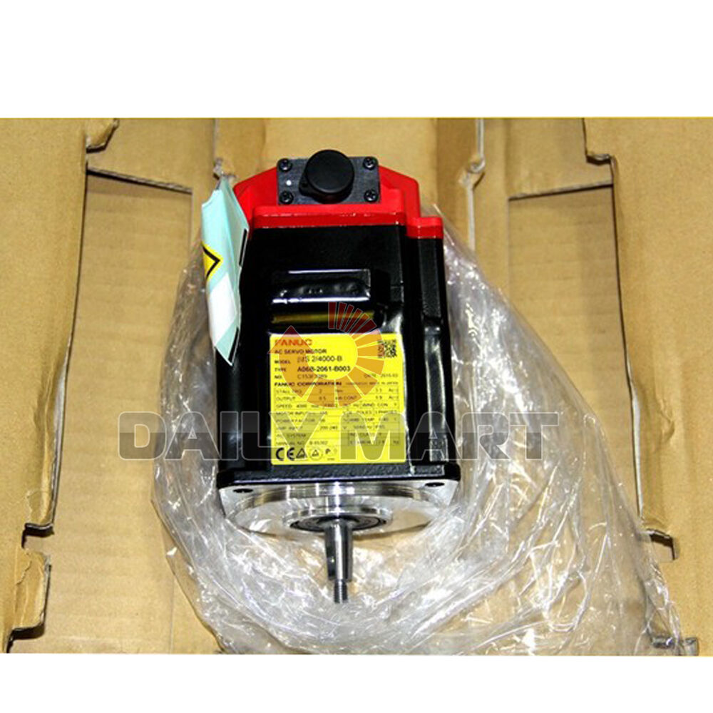 New in Box Fanuc A06B-2061-B003 AC Servo Motor MDL BiS 2/4000 TPR BiA 1000 1PC