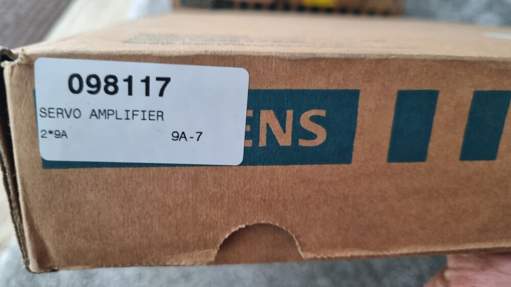 Siemens SIMODRIVE 611 LT Module 6SN1123-1AB00-0BA1 2x25A FINN POWER 098117-