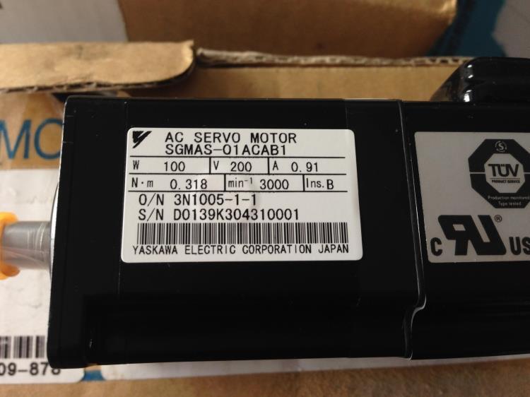 1PC New Yaskawa SGMAS-01ACAB1 Servo Motor Expedited Shipping SGMAS01ACAB1