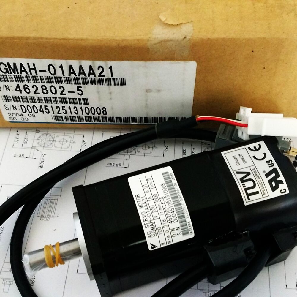 1PC New Yaskawa SGMAH-01AAA21 Servo Motor Expedited Shipping SGMAH01AAA21