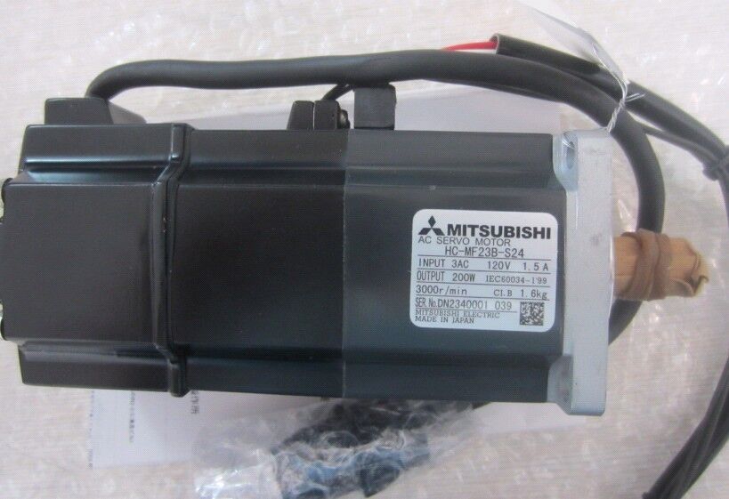MITSUBUSHI HC-MF23B-S24 AC SERVO MOTOR HCMF23BS24 New In Box Expedited Shipping DHL / UPS / FedEx