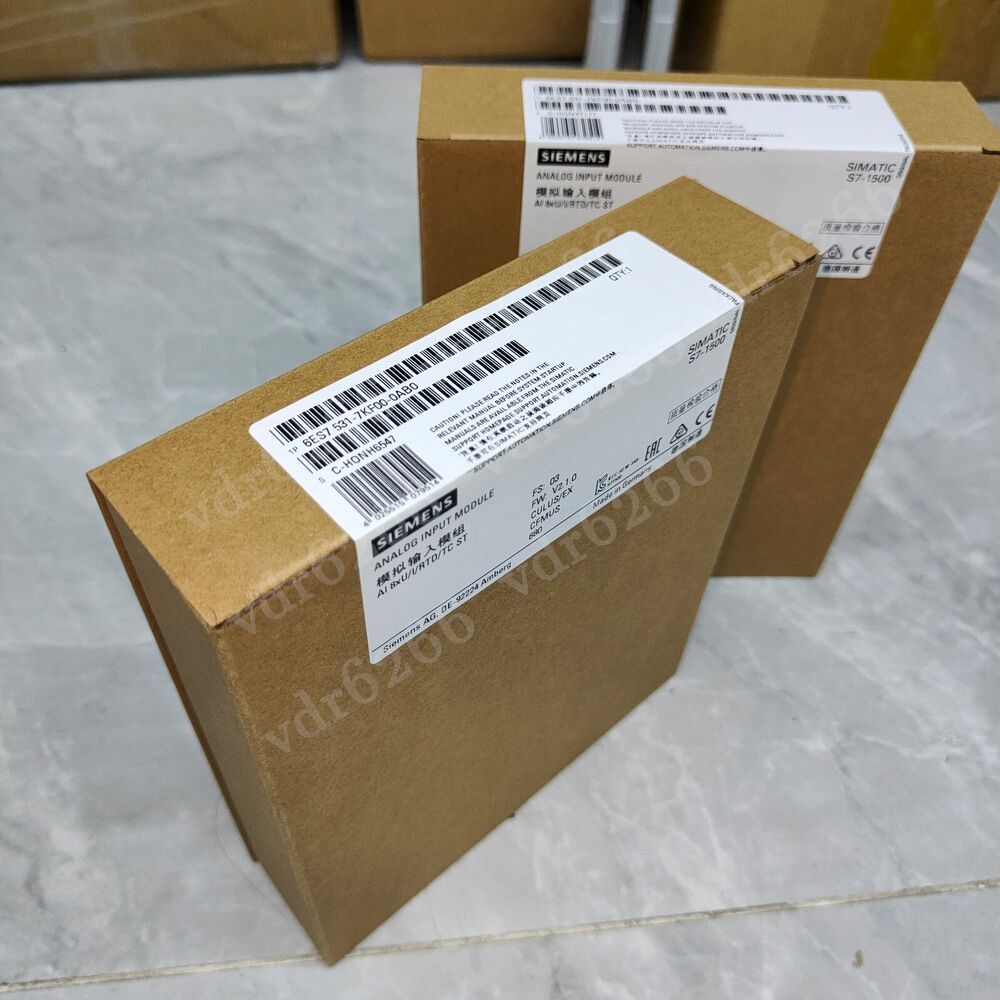 New Siemens 6ES7531-7KF00-0AB0 6ES75317KF000AB0 S7-1500 analog input module