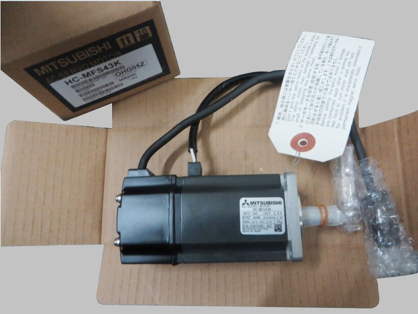 1PC MITSUBISHI AC SERVO MOTOR HC-MFS43K HCMFS43K NEW FREE EXPEDITED SHIPPING DHL / UPS / FedEx