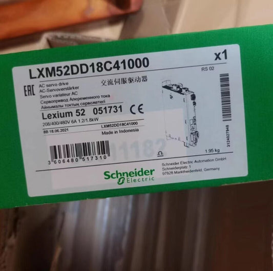 1PC New Schneider LXM52DD18C41000 AC Servo Drive PLC Module Expedited Shipping DHL / UPS / FedEX