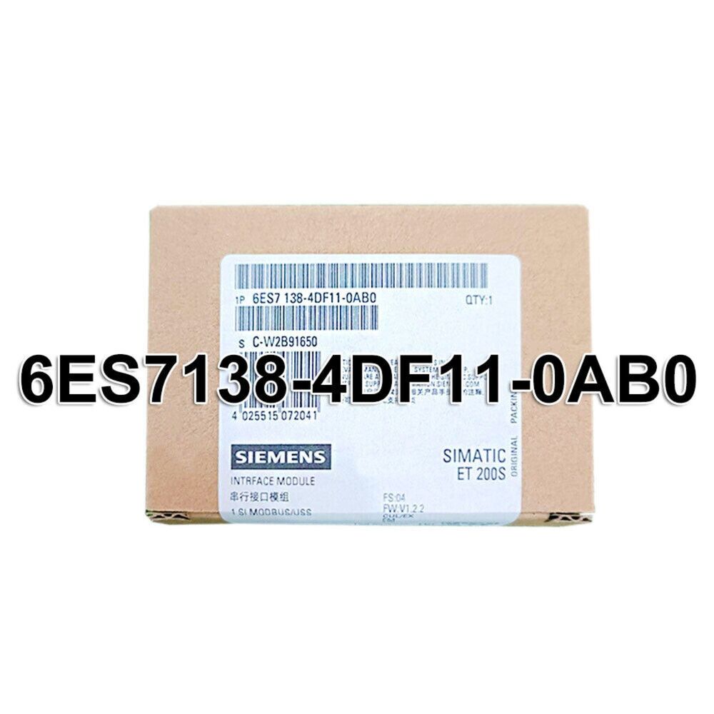 New Siemens Electronics module for ET200S 6ES7138-4DF11-0AB0 6ES7 138-4DF11-0AB0