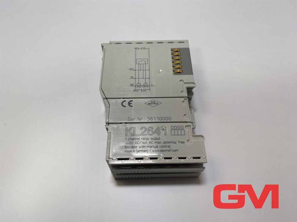 Beckhoff bus terminal KL2641 1 channel relay output 230V AC 16A