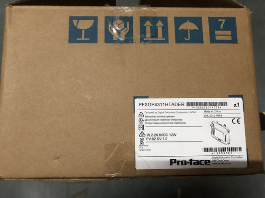 1PC New Pro-face HMI PFXGP4311HTADER Touch Screen Expedited Shipping DHL / UPS / FedEx