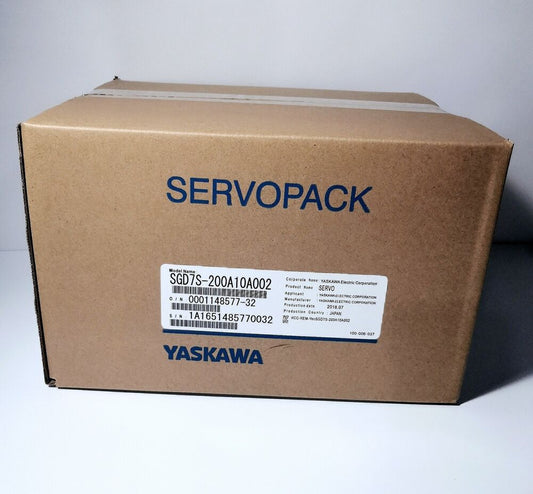 1PC New Yaskawa SGD7S-200A10A002 Servo Driver Expedited Shipping
