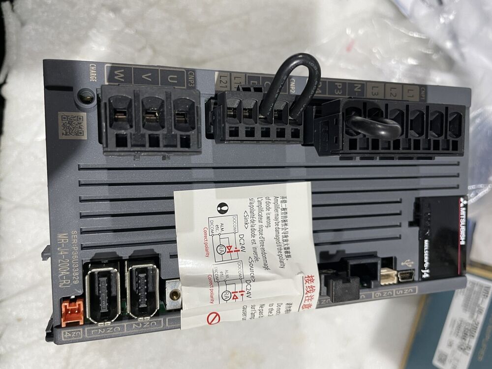 Mitsubishi Electric Servo Drive MR-J4-200A-RJ In stock Fast Shipping UPS / DHL / Fedex