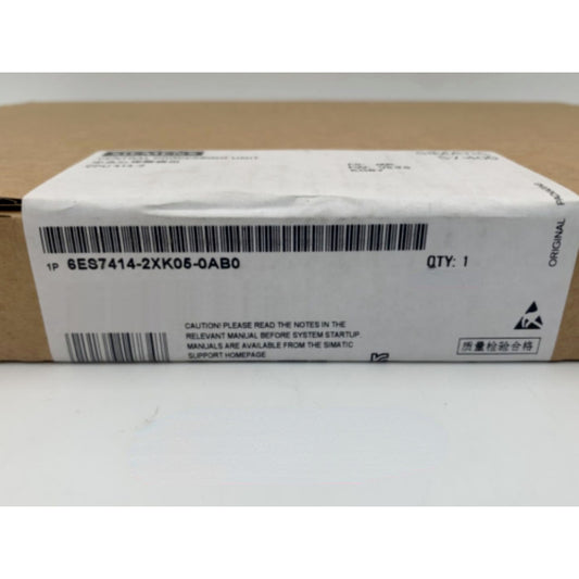 6ES7414-2XK05-0AB0 Siemens 1PCS 6ES7414-2XK05-0AB0 New In Box Expedited Shipping