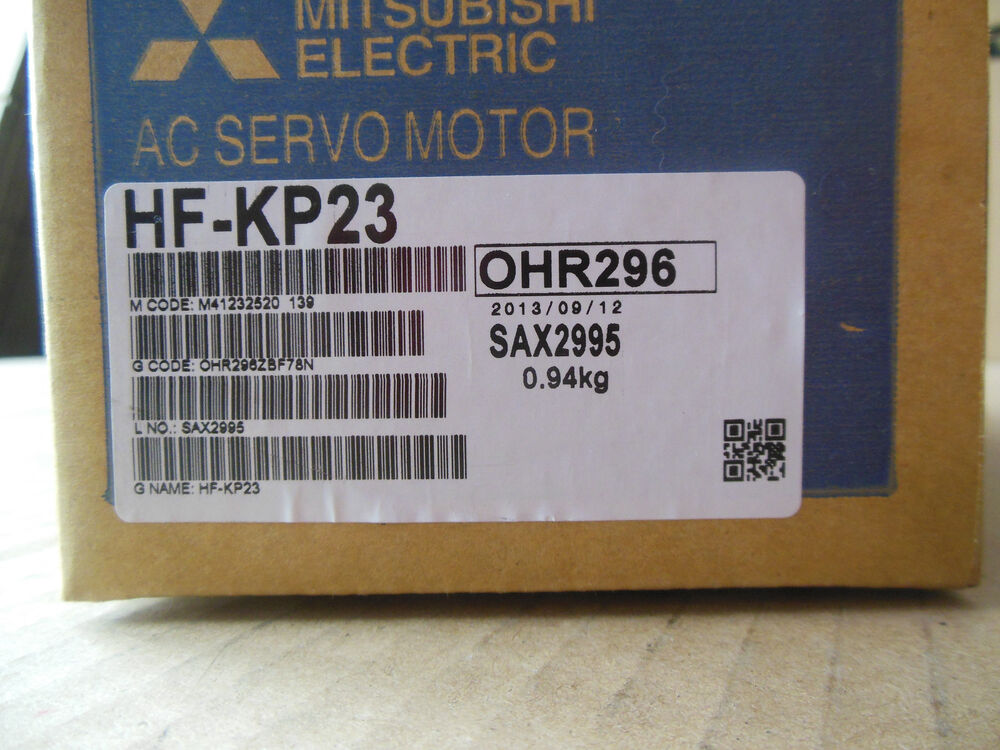 MITSUBISHI HF-KP23 Servo Motor HFKP23 New In Box Expedited Shipping DHL / UPS / FedEx