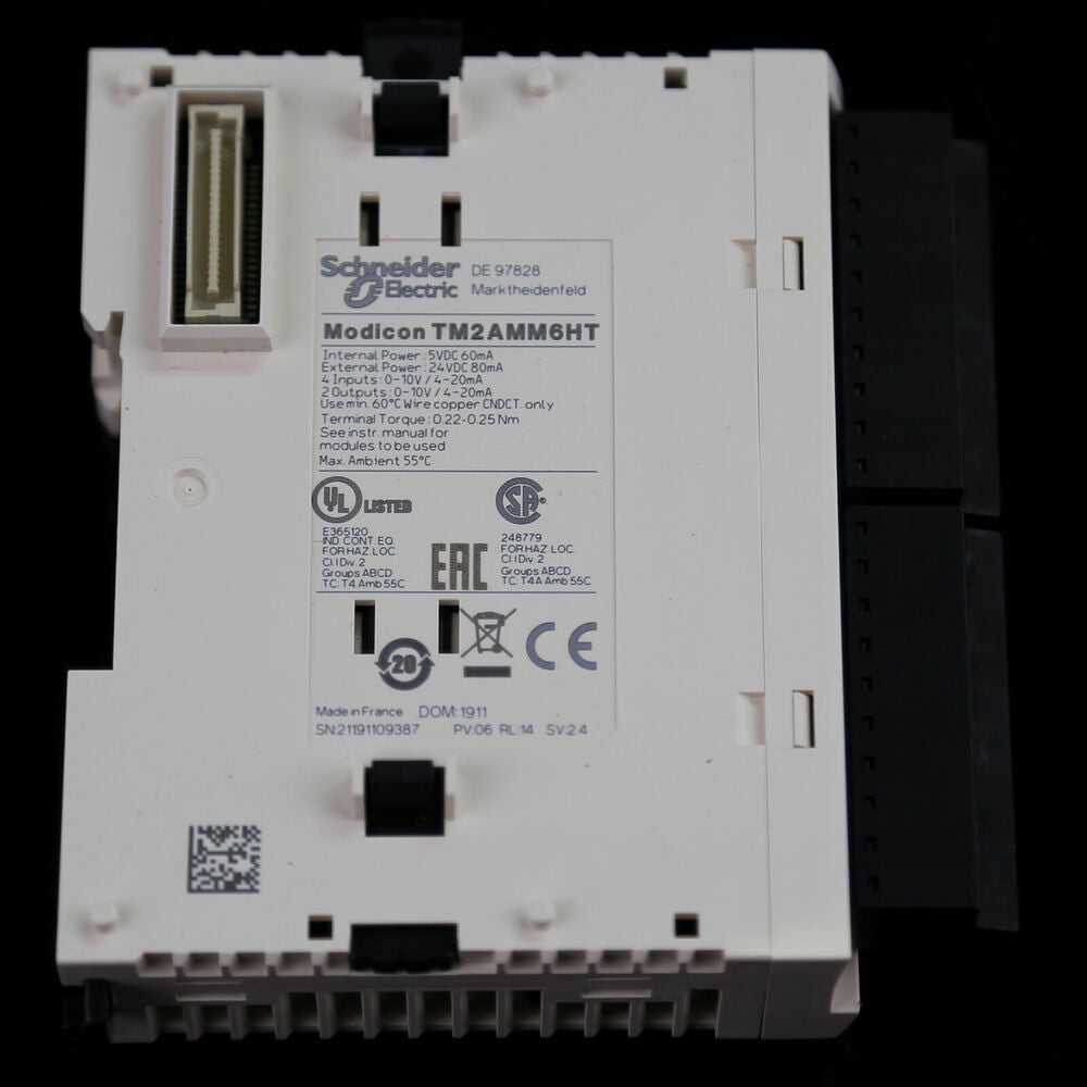 NEW Schneider PLC TWIDO Analog Mixed TM2AMM6HT ANALOGUE I/O MODULE 20mA 24VDC DHL / UPS / FedEX