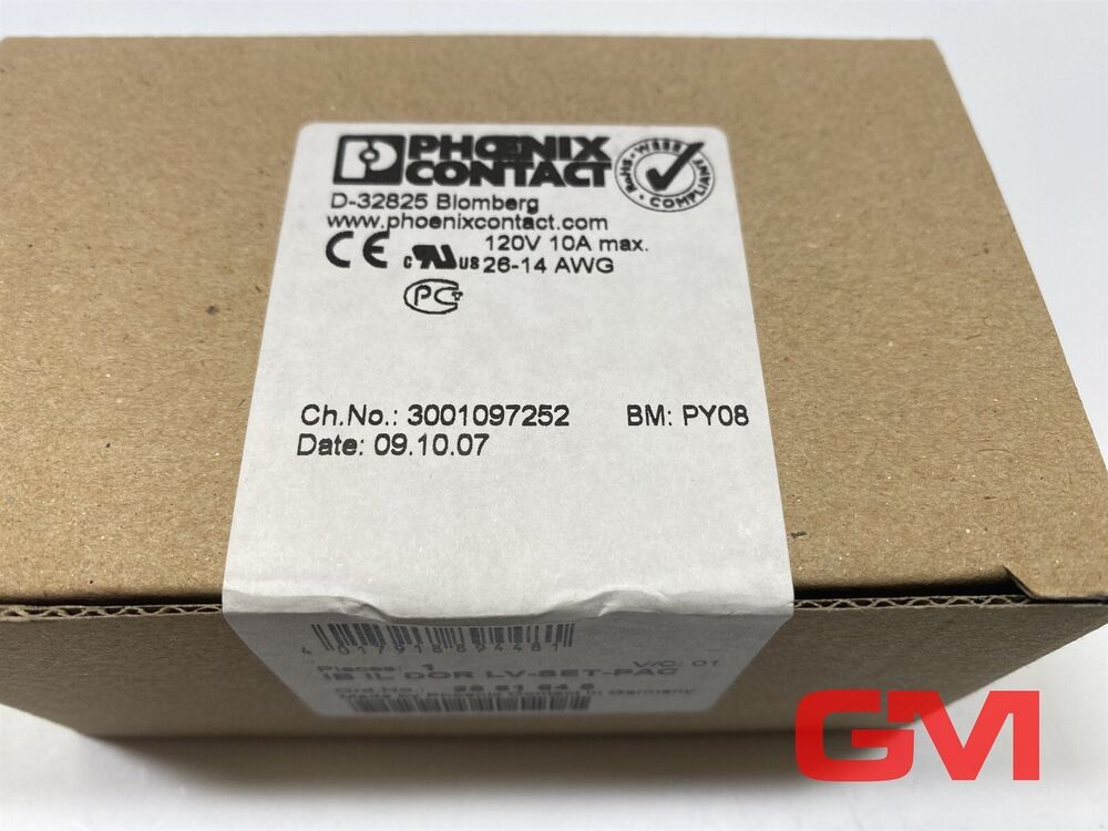 Phoenix Contact Disconnect Terminal IB IL DOR LV-SET-PAC Terminal Block 2861645