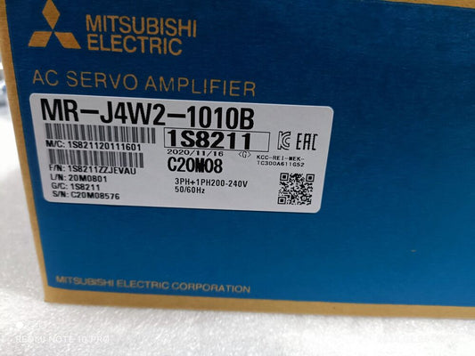 Fast Shipping Mitsubishi Servo Drive MR-J4W2-1010B NEW By  UPS / DHL / Fedex