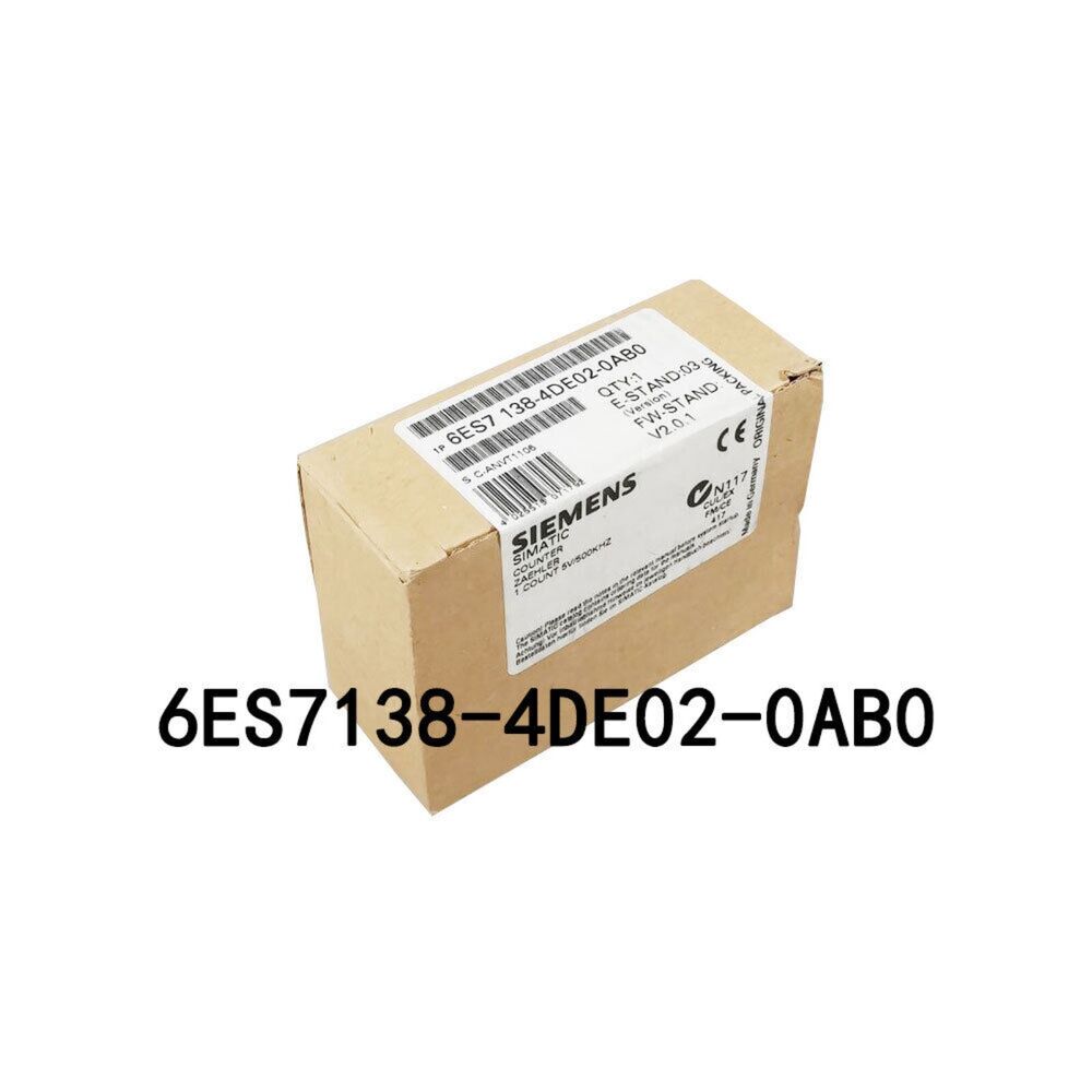 New Siemens 6ES7138-4DE02-0AB0 Electronics module for ET200S 6ES7 138-4DE02-0AB0