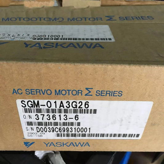 1PC New Yaskawa SGM-01A3G26 Servo Motor Expedited Shipping SGM01A3G26