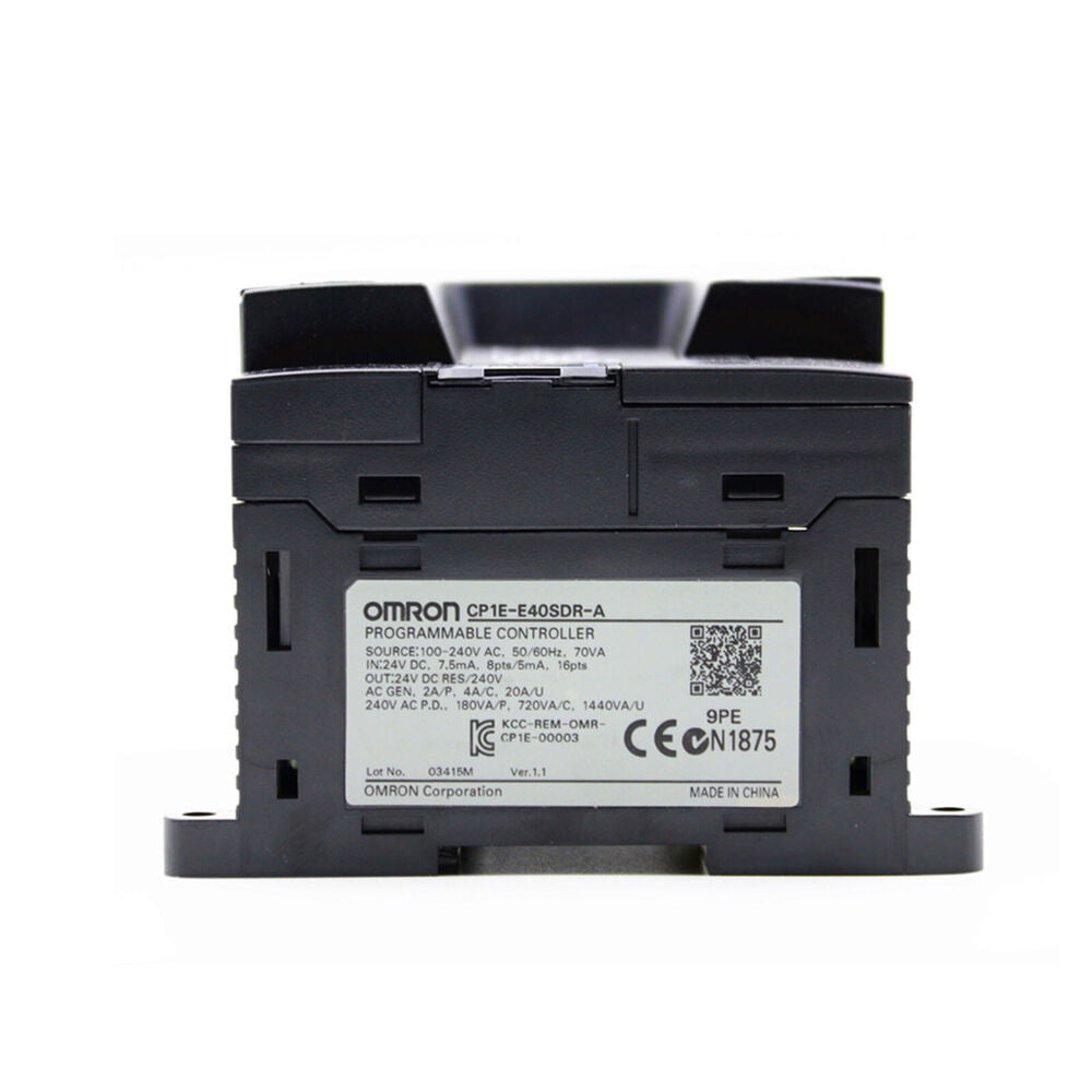 New In Box OMRON CP1E-E40SDR-A PLC Module DHL / UPS / FedEx