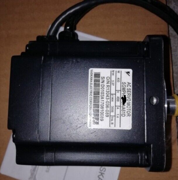 1PC New Yaskawa SGMPH-08DAA61D Servo Motor Expedited Shipping SGMPH08DAA61D
