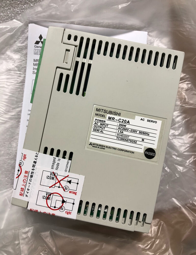 1PC MITSUBISHI Servo Drive MR-C20A New In Box MRC20A Expedited Shipping DHL / UPS / FedEx