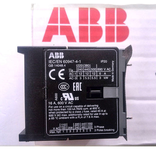 New In Box ABB IEC/EN60947-4-1 Contactor DHL / UPS / FedEx