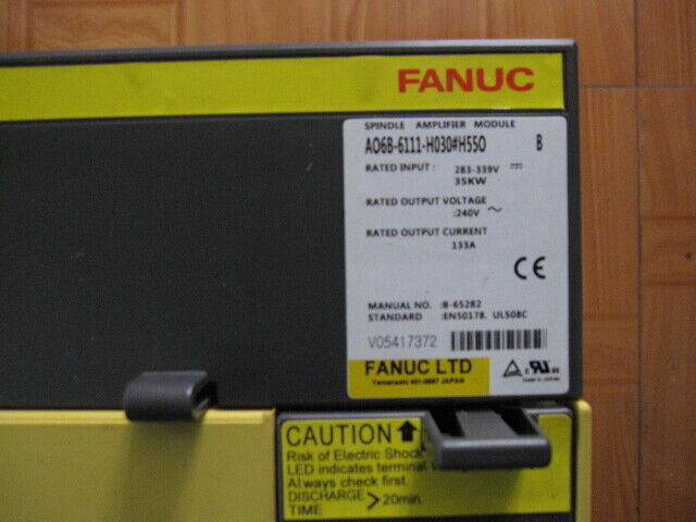FANUC SERVO Driver A06B-6111-H030#H550 FREE EXPEDITED SHIPPING Refurbished DHL / UPS / FedEx