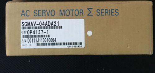 1PC New Yaskawa SGMAV-04ADA21 Servo Motor Expedited Shipping SGMAV04ADA21