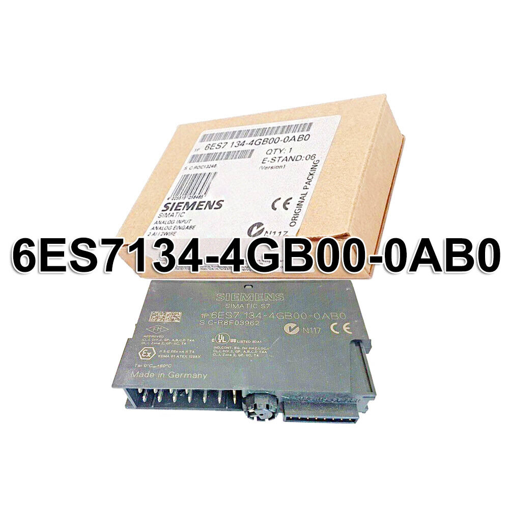 New Siemens 6ES7134-4GB00-0AB0 ELECTRONIC MODULE FOR ET 200S 6ES7 134-4GB00-0AB0