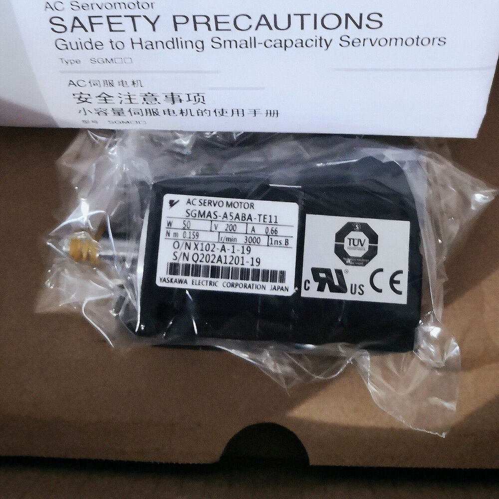 1PC New Yaskawa SGMAS-A5ABA-TE11 Servo Motor Expedited Shipping
