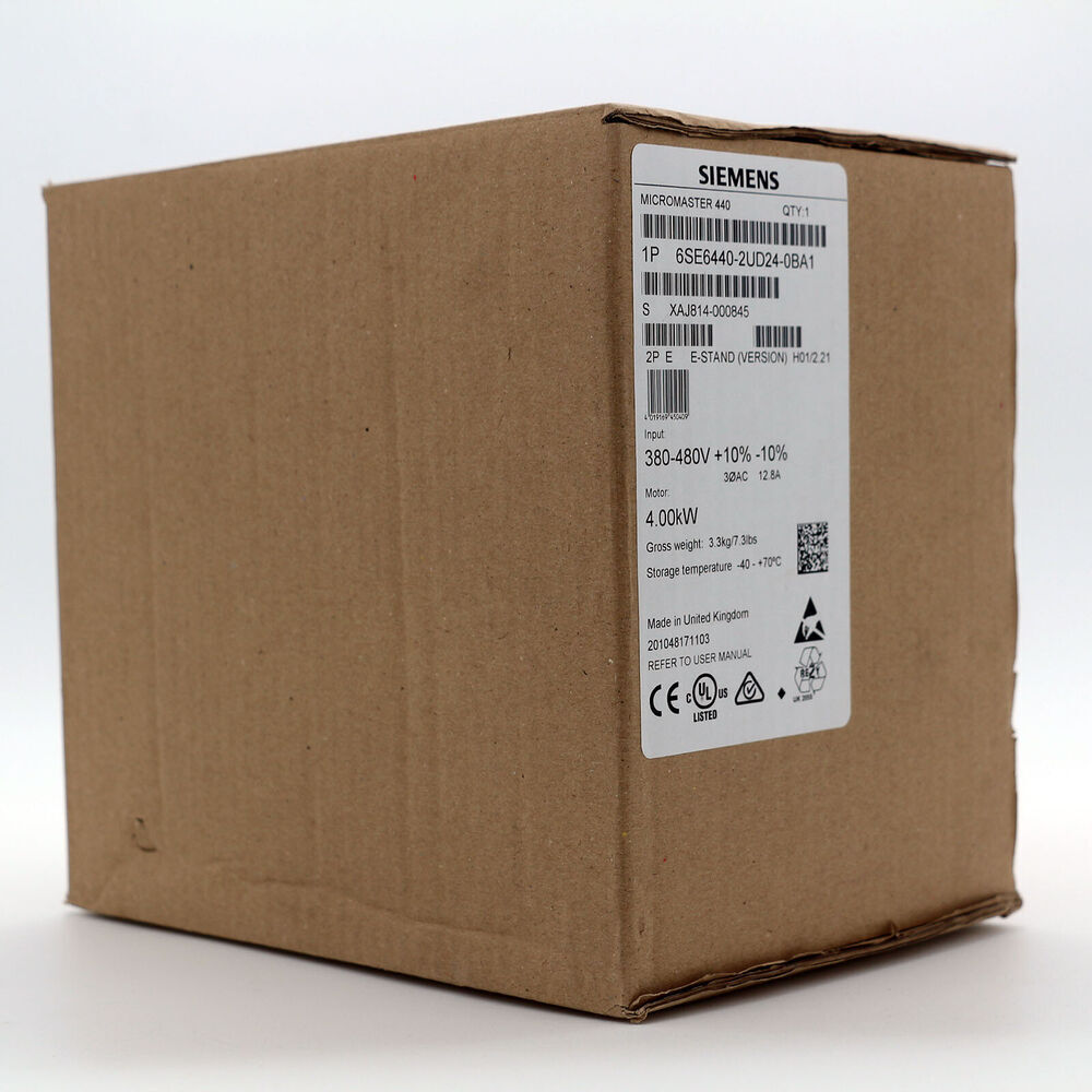 New Siemens MICROMASTER440 without filter 6SE6440-2UD24-0BA1 6SE6 440-2UD24-0BA1