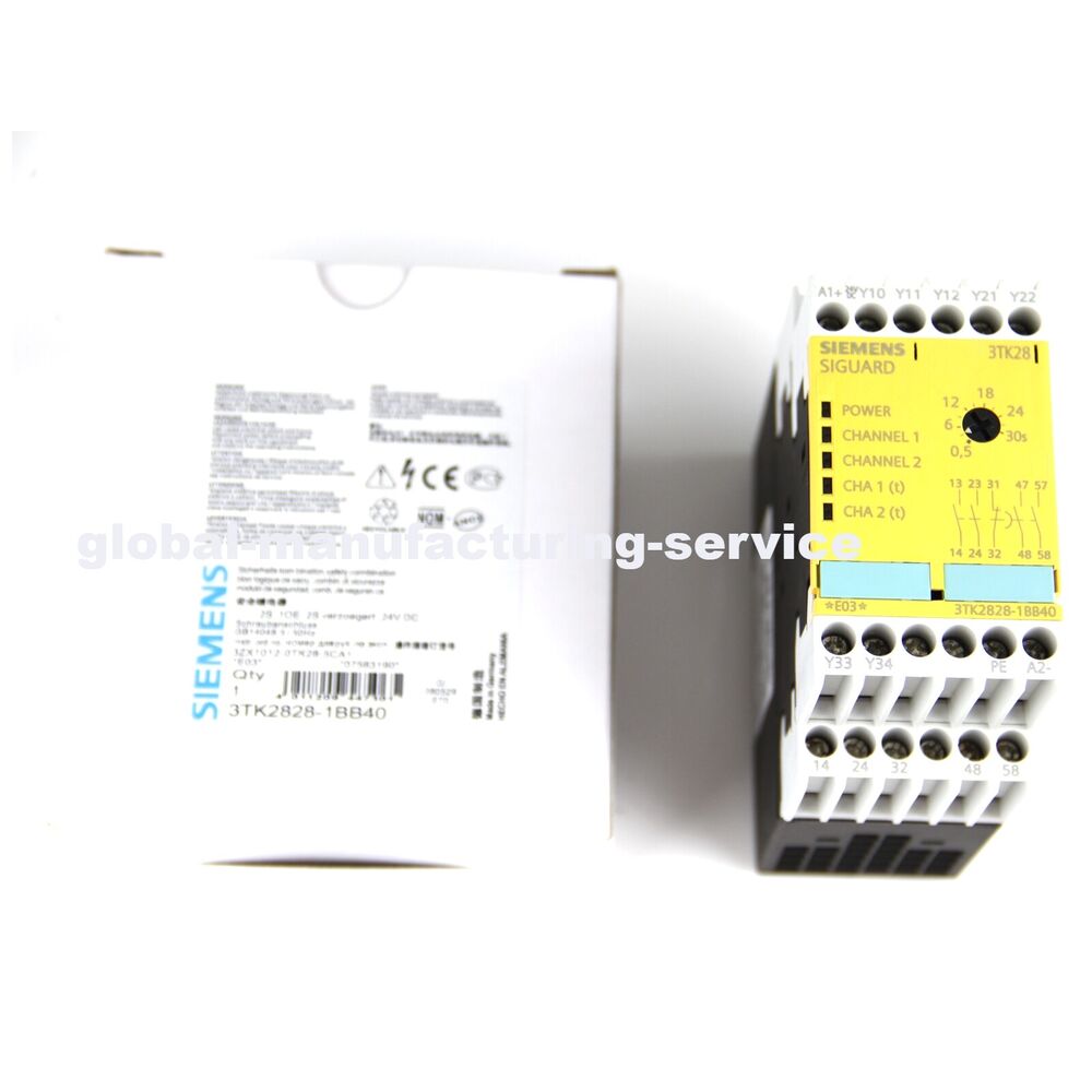 New In Box SIEMENS 3TK2828-1BB40 Safety Relay DHL / UPS / FedEx