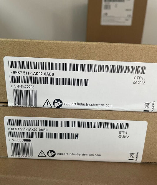 New Siemens 6ES7 511-1AK02-0AB0 6ES7511-1AK02-0AB0 SIMATIC S7-1500 CPU 1511-1 PN