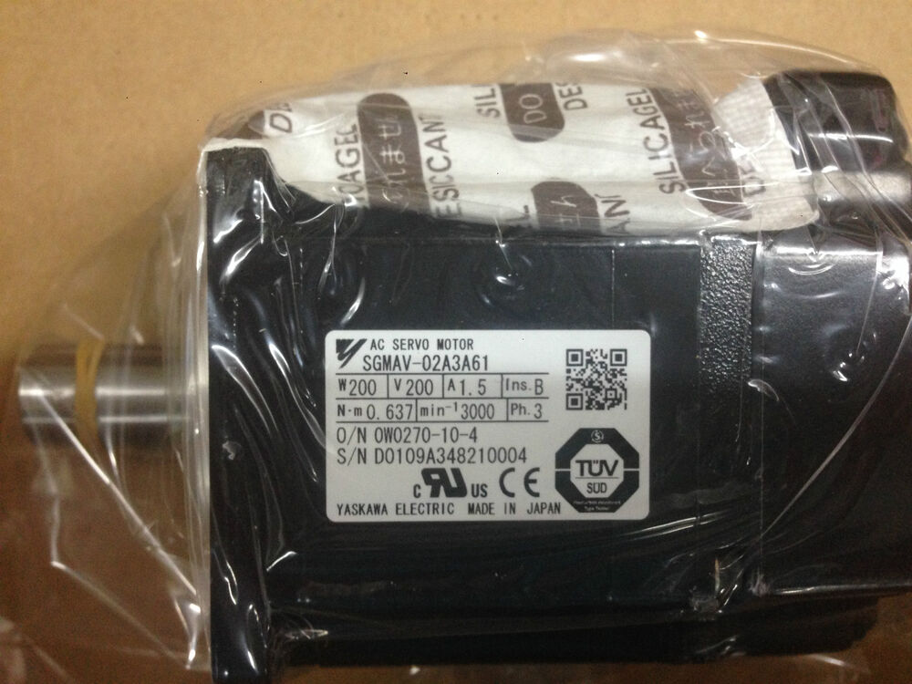 1PC New Yaskawa SGMAV-02A3A61 Servo Motor Expedited Shipping