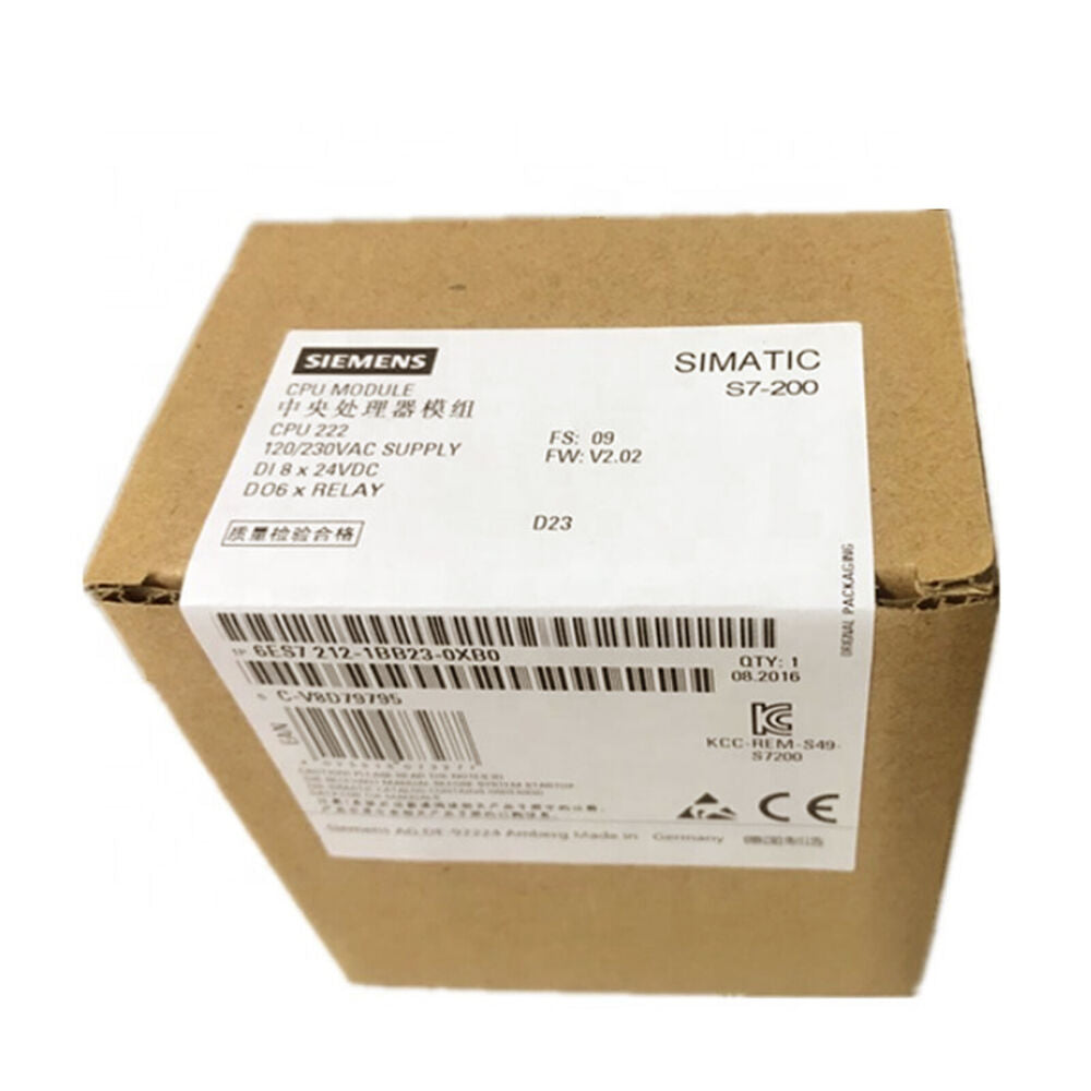 New In Box Siemens 6ES7212-1BB23-0XB0 6ES7 212-1BB23-0XB0 PLC Module DHL / UPS / FedEx