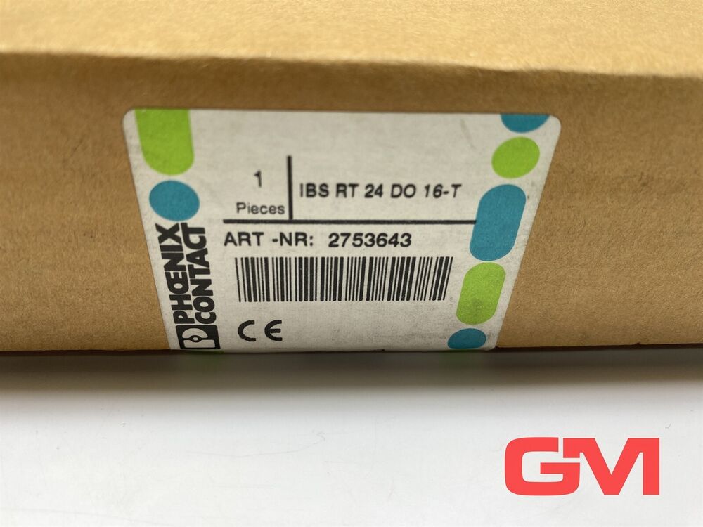 Phoenix Contact Ausgabemodul IBS RT 24 DO 16-T Output Module 2753643 Interbus