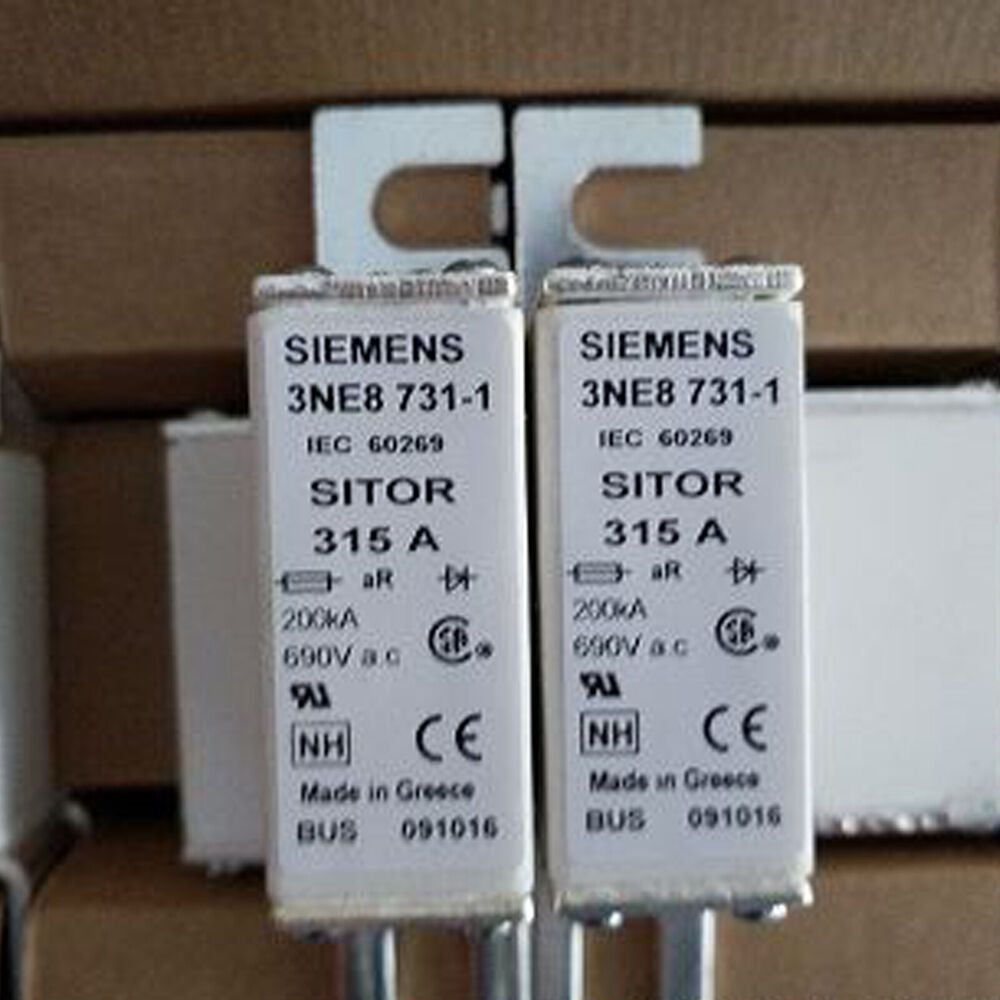 New In Box SIEMENS 3NE8731-1 315A 3NE8 731-1 Fuse 315A 690V DHL / UPS / FedEx