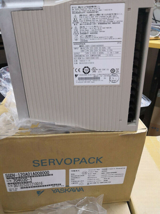 1PC New Yaskawa SGDV-120A01A008000 Servo Driver Expedited Shipping