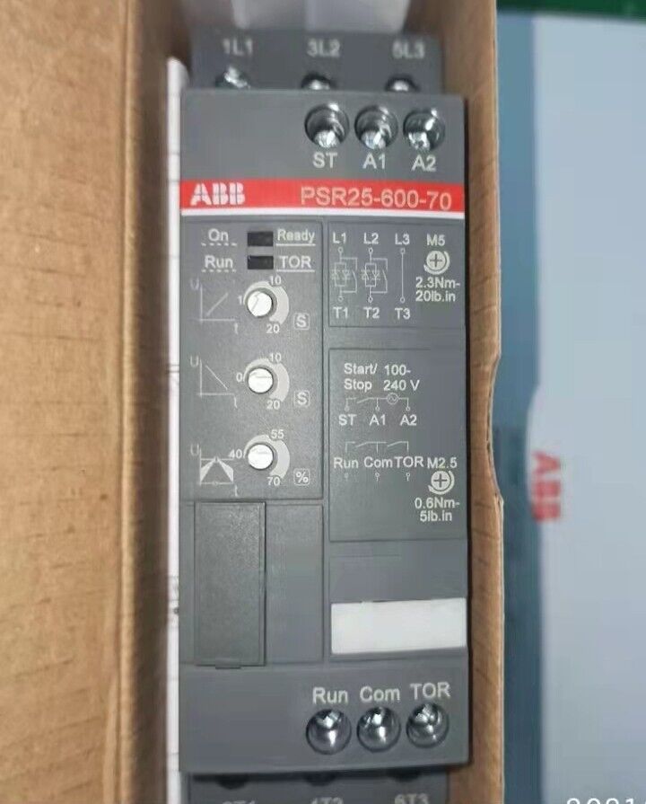 1pc ABB PSR25-600-70 Soft Starter 25A Free Shipping US Stock New Sealed Factory